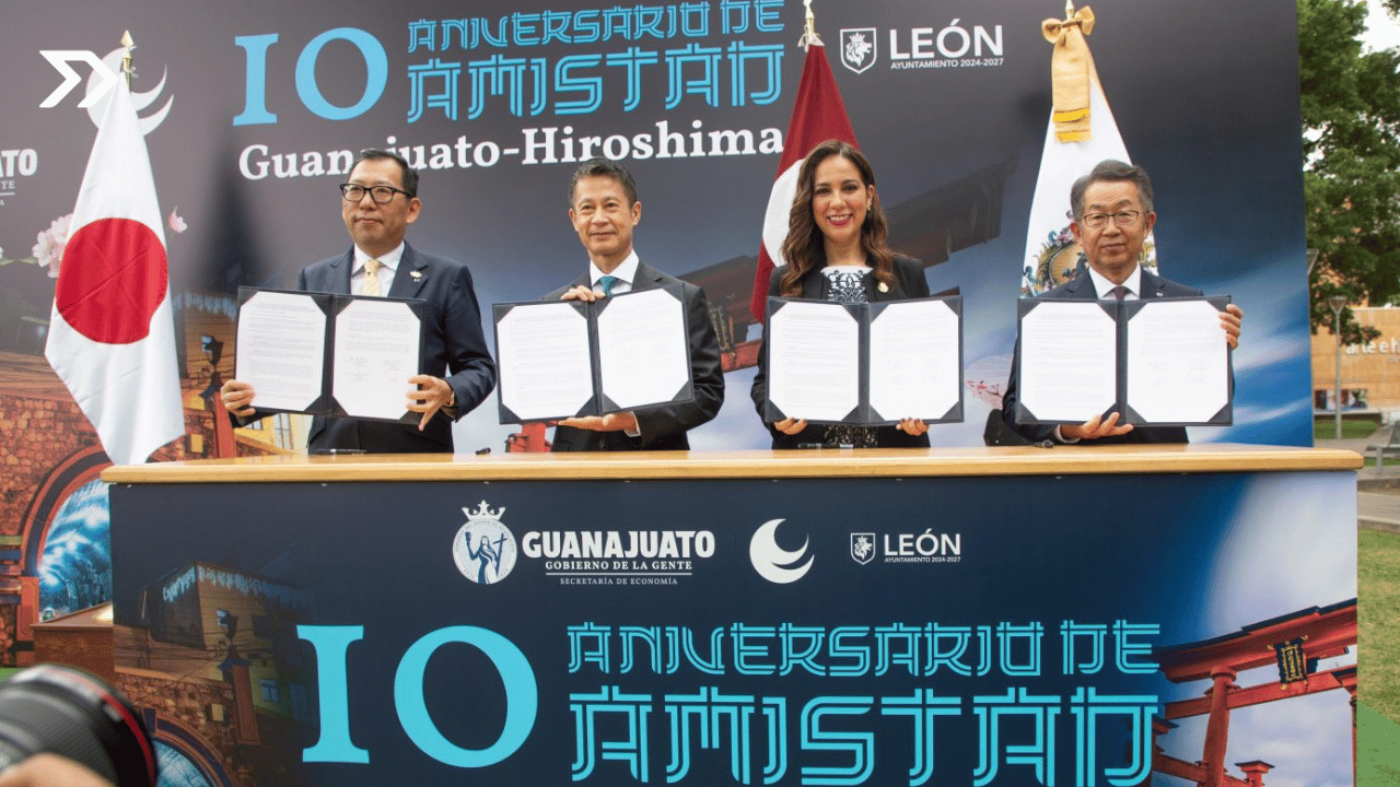 10 años de cooperación entre Guanajuato y Hiroshima